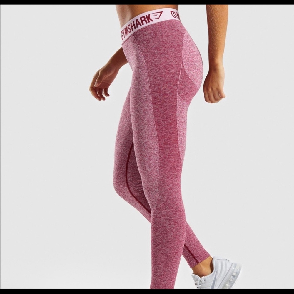 ✨EUC GYMSHARK RUBY MARL FLEX LEGGINGS✨